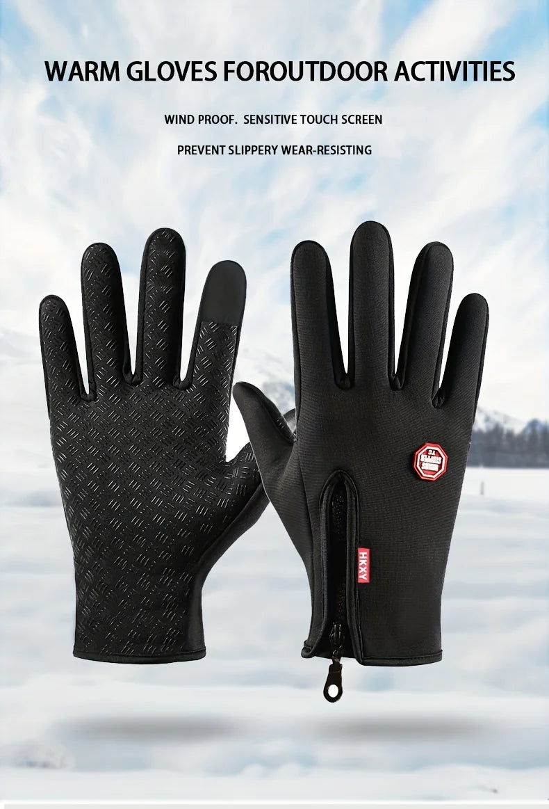 Autumn Warmth Anti-Slip Outdoor Cycling Gloves ATHLEXES