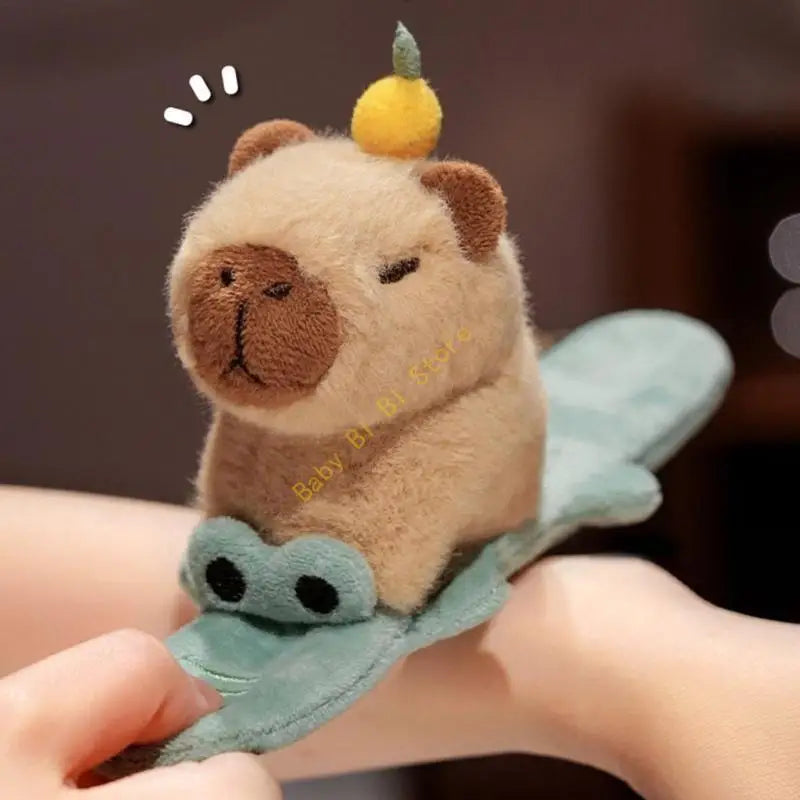 Capybara Charm Plush Bracelet for Creative Fashion ATHLEXES