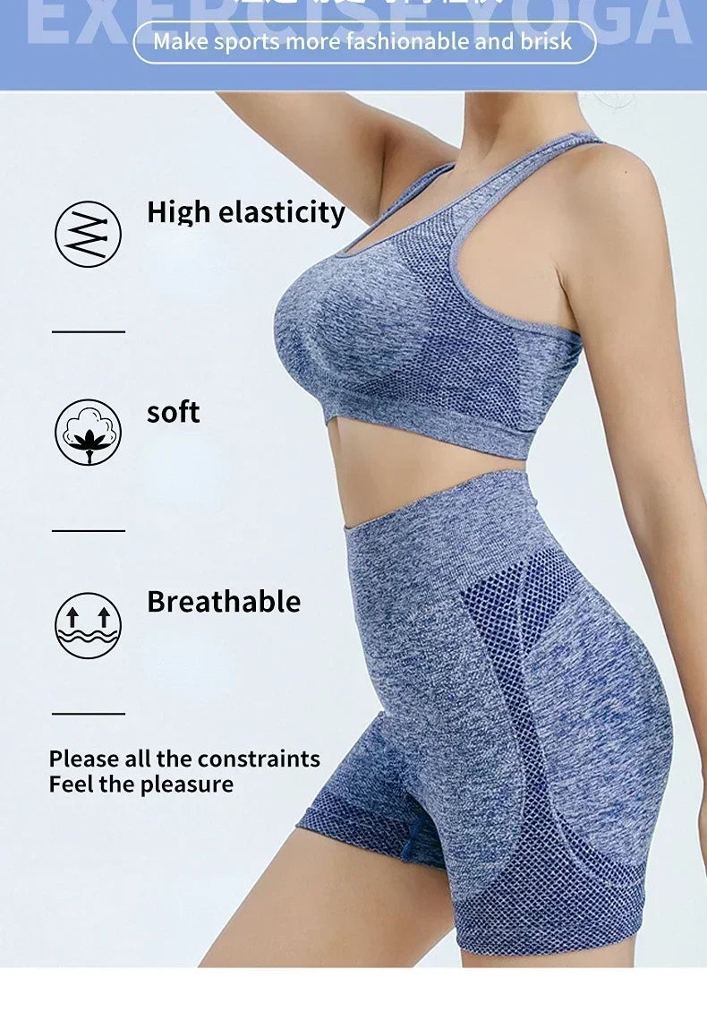 ZenFlex Seamless Yoga Activewear Set ATHLEXES