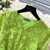 Chic French Lace Ruffle Dress for Women ATHLEXES