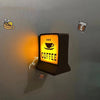 Luminous Coffee Shop Magnetic Fridge Stickers ATHLEXES