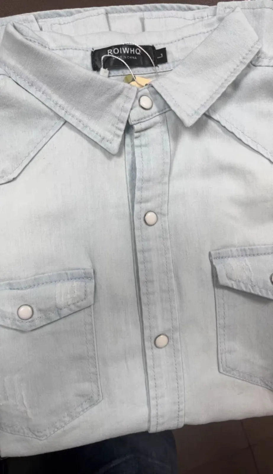 AutumnBlend Casual Denim Lapel Shirt ATHLEXES