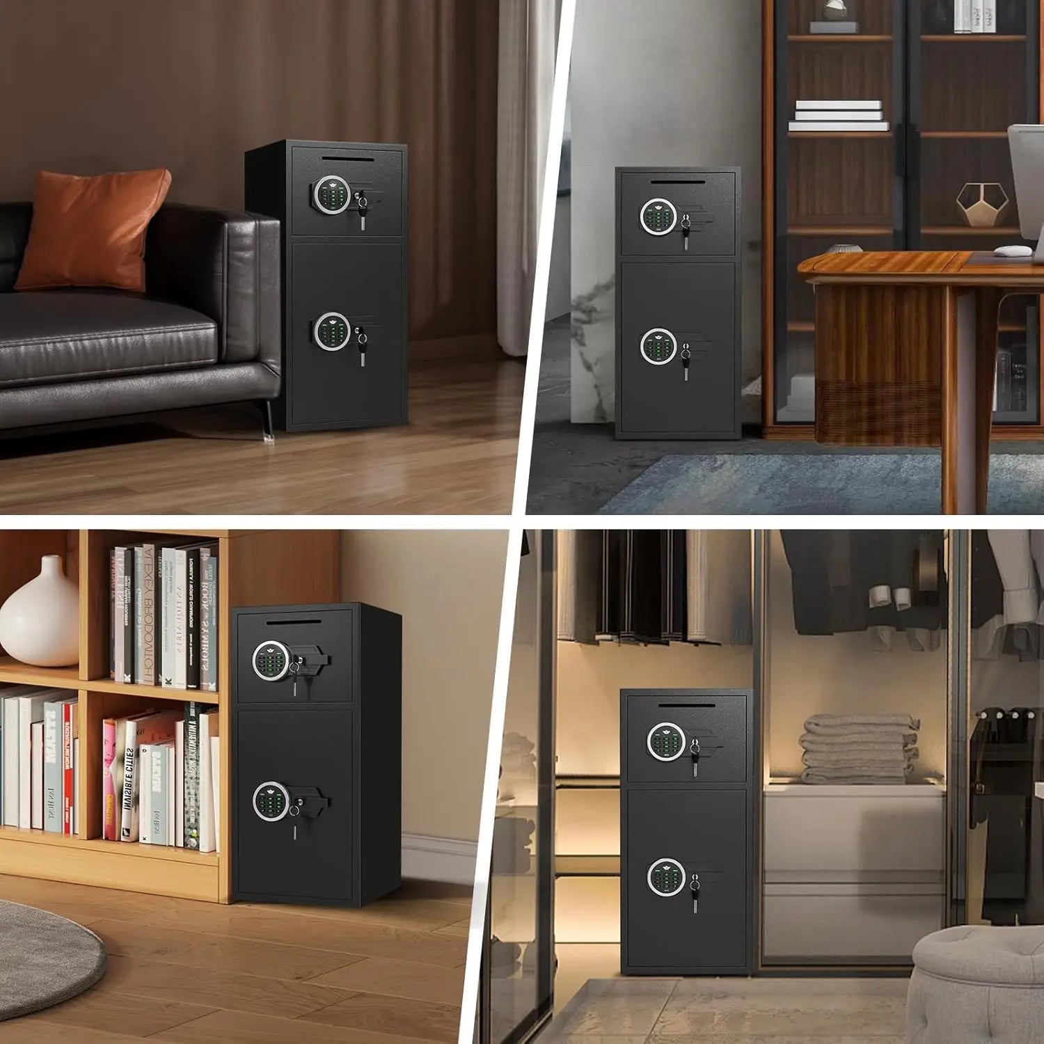 SecureGuard Heavy Duty Safe with Dual Alarm System ATHLEXES