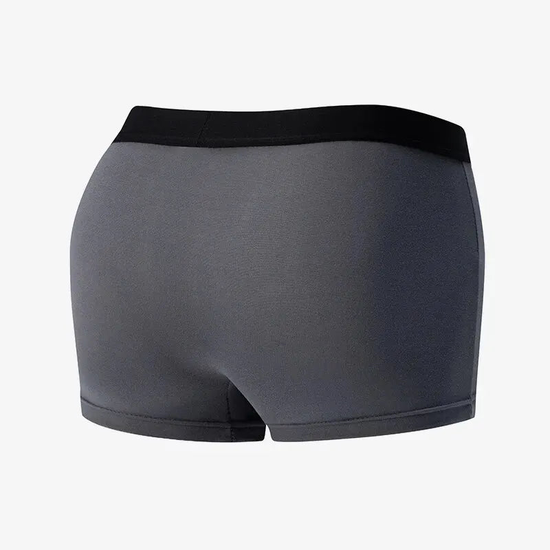 Comfort Fit Solid Color Boxer Trunks 4 Pack ATHLEXES