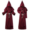 Medieval Monk Cowl Robe Halloween Cosplay Cloak ATHLEXES