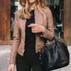 ChicMoto Women's Faux Leather Biker Jacket ATHLEXES