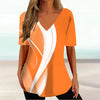WaveCurve 3D Print V-Neck Tee ATHLEXES