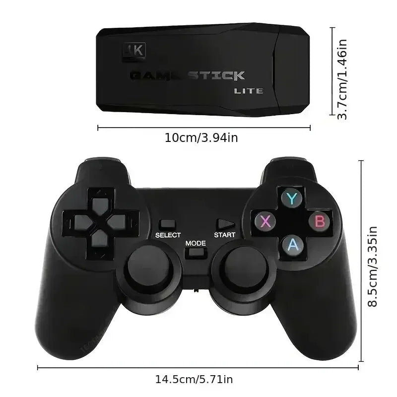 Retro Gaming Max Wireless Controller 4K 20000 Games ATHLEXES
