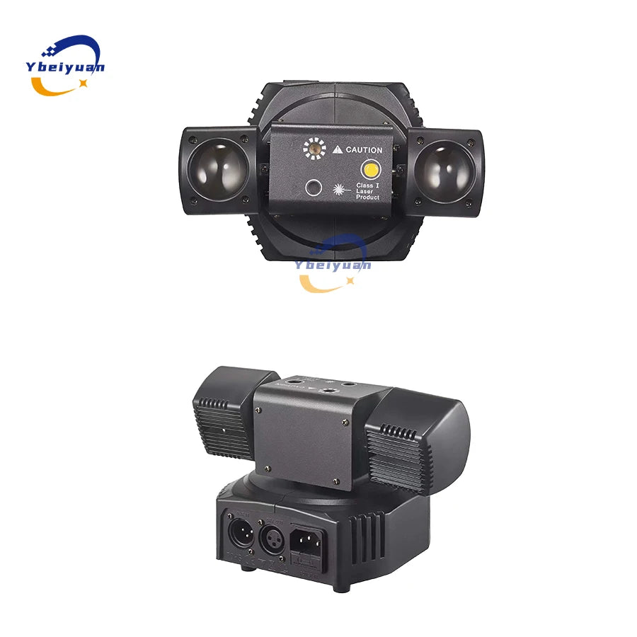 Ybeiyuan LED 3-in-1 DMX Disco Strobe Light ATHLEXES