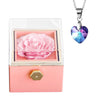 Eternal Love Rose Necklace Gift Set in Luxurious Box ATHLEXES