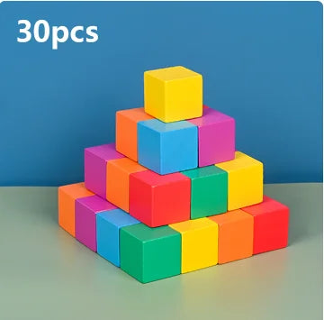 Montessori Baby Silicone Building Blocks Squeeze Stacker Toys ATHLEXES