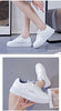 Breathable Leather Lace-Up Platform Sneakers for Women ATHLEXES