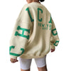 ChicStreet Trendy Oversized Letter Hoodie ATHLEXES