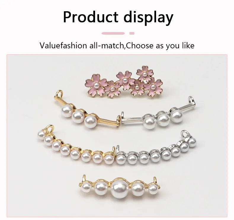 GlamCharm Rhinestone Shoelace Buckles for Sneakers ATHLEXES