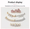 GlamCharm Rhinestone Shoelace Buckles for Sneakers ATHLEXES