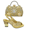 Radiant Rhinestone Italian Shoe and Bag Set 2024 ATHLEXES