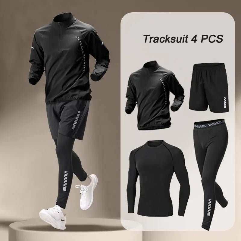 Men's Quick-Dry Autumn Jacket Set ATHLEXES