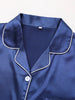 Solid Long Sleeve Pajama Set ATHLEXES