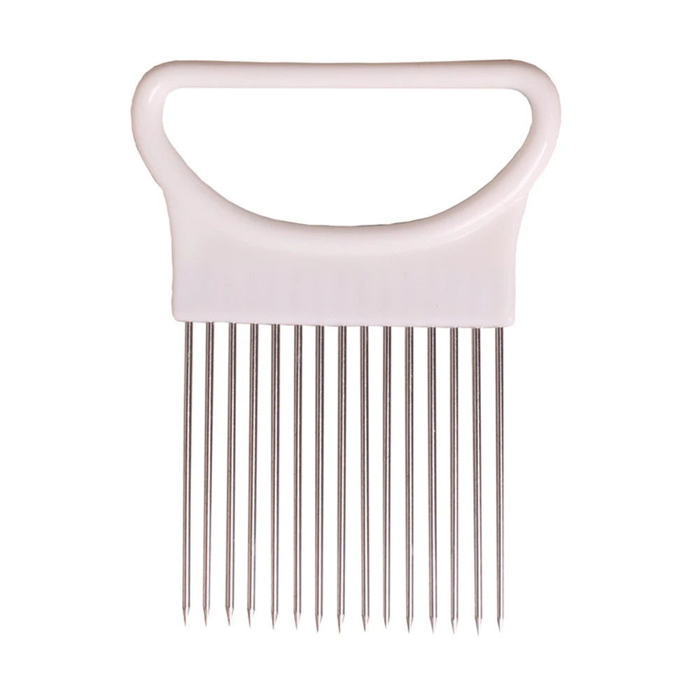 OnionMaster Stainless Steel Slicer & Holder Tool ATHLEXES