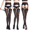 Seductive Fishnet Crotchless Pantyhose with Suspenders ATHLEXES