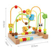 Montessori Wooden Roller Coaster Bead Maze for Toddlers ATHLEXES