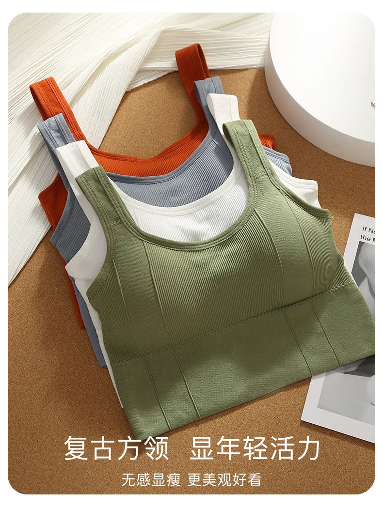 Korean Style Breathable I-Shaped Vest with Pads ATHLEXES