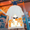 ZAZOMDE Retro Cartoon Tiger Oversized Tee ATHLEXES