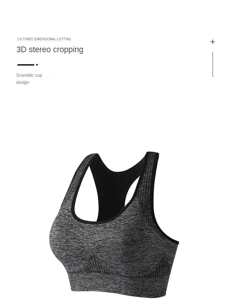 IvyFlex Backless Padded Workout Bra ATHLEXES