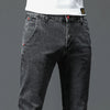 Classic Slim Stretch Black & Dark Gray Men's Jeans Trousers ATHLEXES