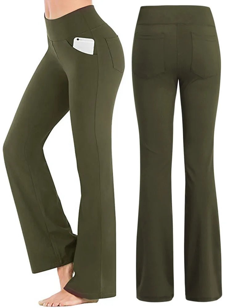 Ogilvy Mather Solid Elegant Palazzo Pants ATHLEXES