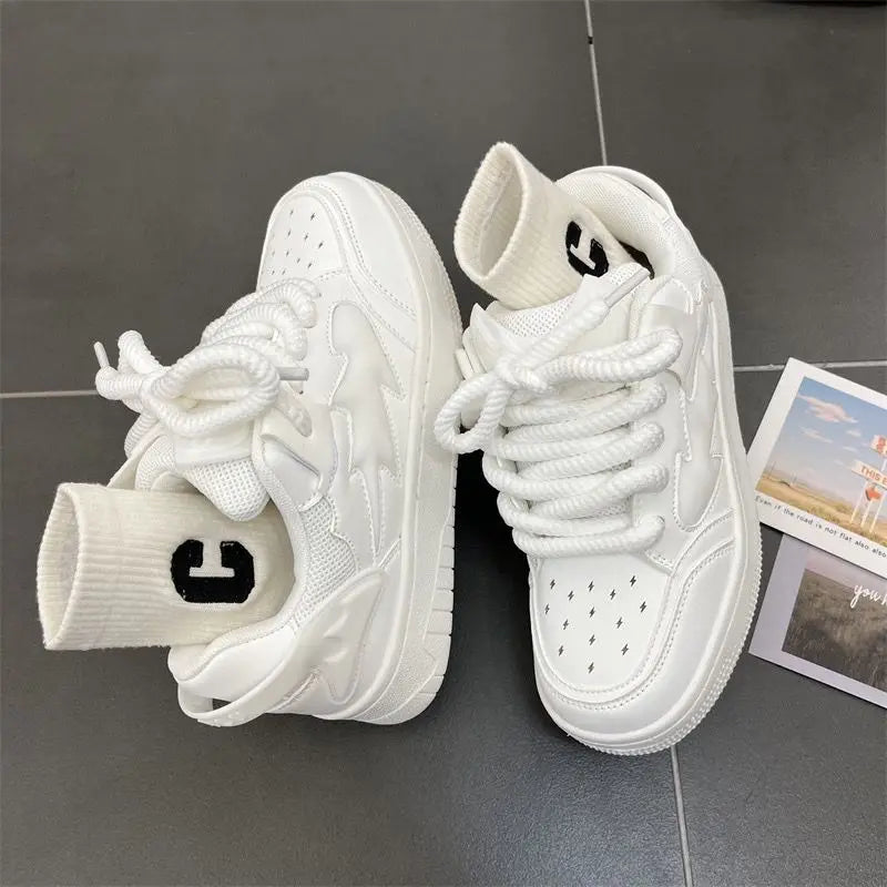 Retro Chic Contrast Sneakers for Women and Men ATHLEXES