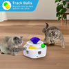 Electric Cat Toy with USB Charging, 360 Rotating, Interactive Puzzle, Intelligent Pet Items, Teasing Feather, Cat Supplies, Acce ATHLEXES