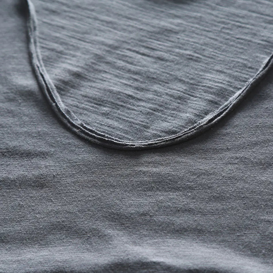 VogueFit Solid Cotton V-Neck Slim Fit T-Shirt for Men ATHLEXES