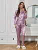 Solid Long Sleeve Pajama Set ATHLEXES