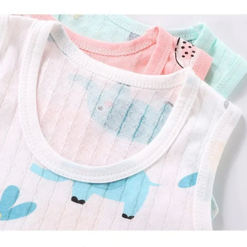 Cartoon Adventure Summer Pajamas Set for Kids ATHLEXES