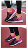 Breathable Mesh Lace Up Flat Sneakers for Women in Pink and Black ATHLEXES
