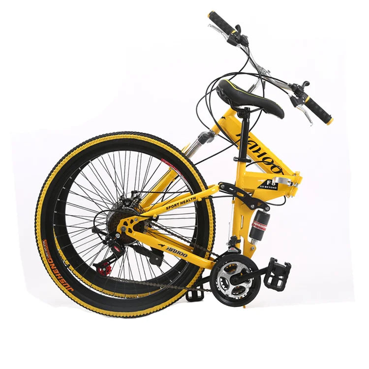 YTYIN Folding Hybrid Mountain Bike ATHLEXES