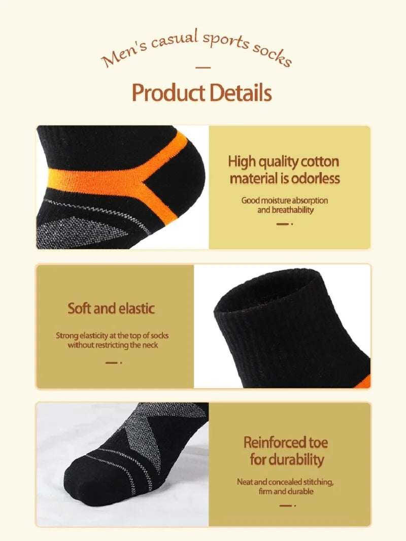 Elite Comfort Menâ??s Black Athletic Socks - 3 Pack ATHLEXES
