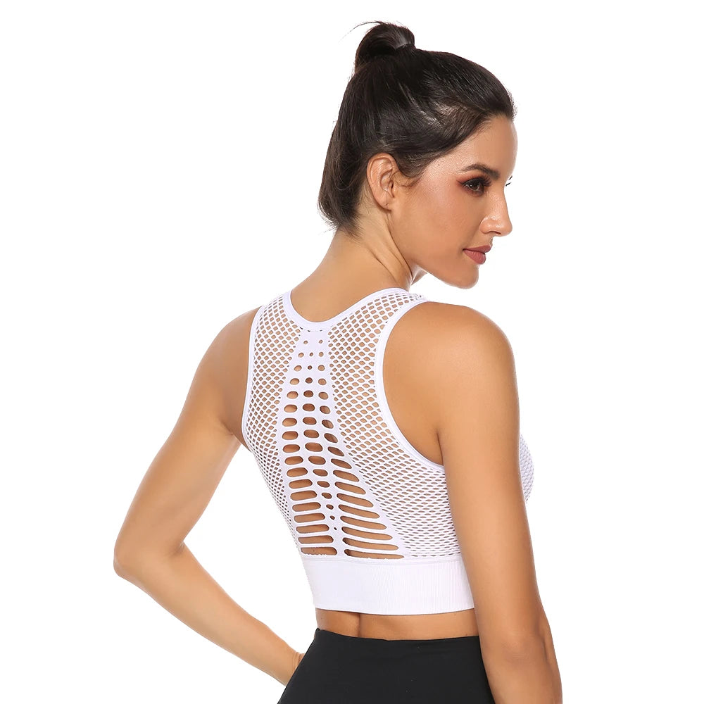 QuickDry Backless Yoga Sports Bra Tank Top ATHLEXES