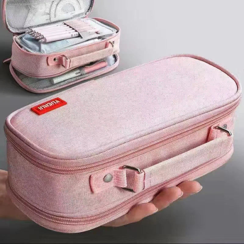 ElitePro Portable Pencil Case with Multi Compartments ATHLEXES