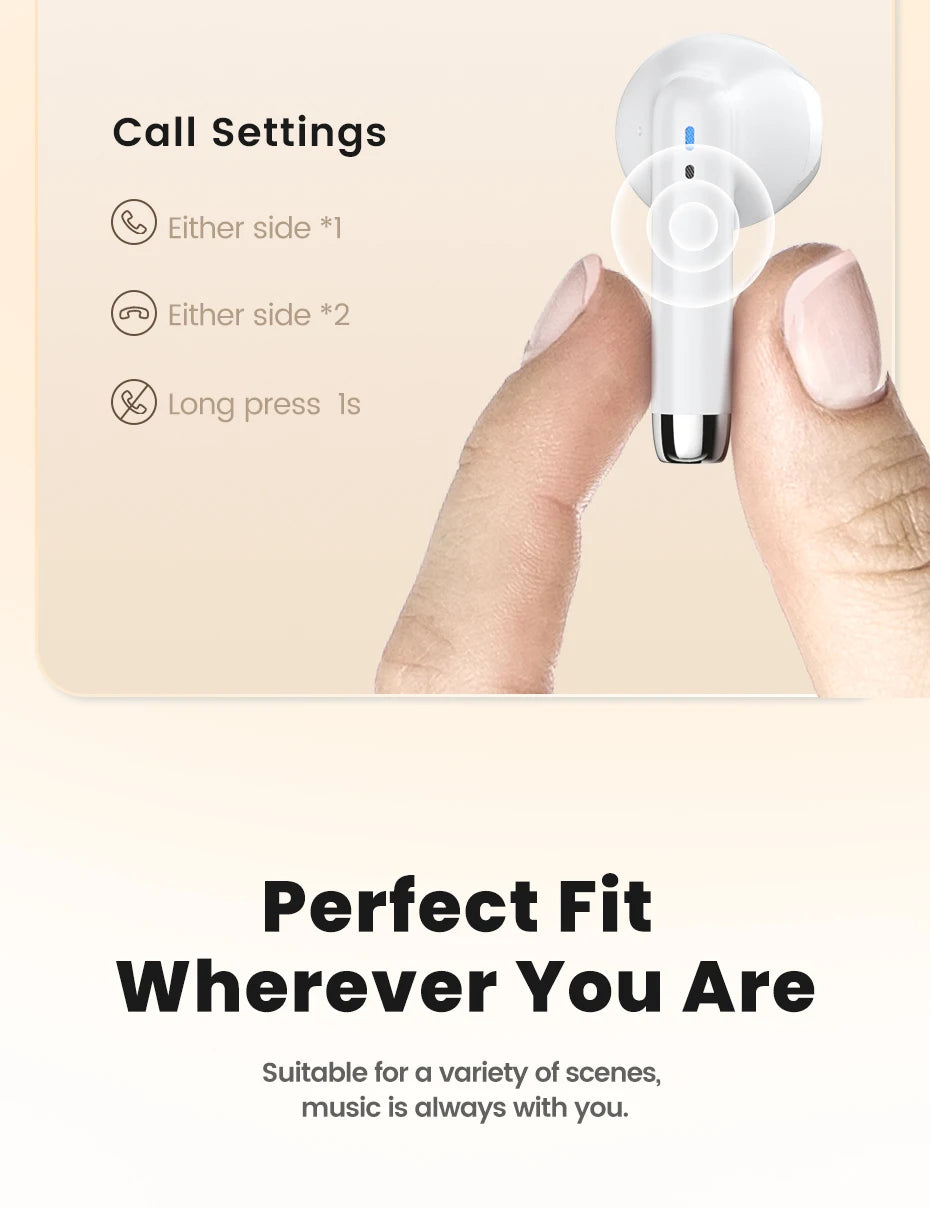Toocki TWS Bluetooth 5.3 Sports Earphones ATHLEXES