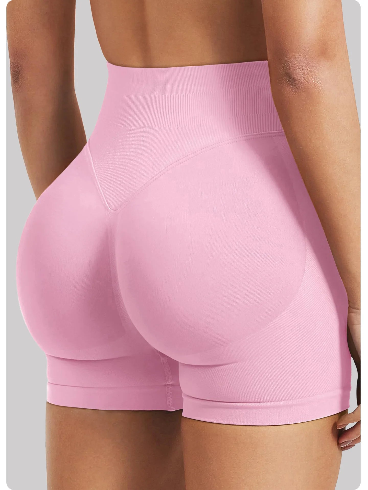 Seamless Scrunch Bum High Stretch Gym Shorts ATHLEXES