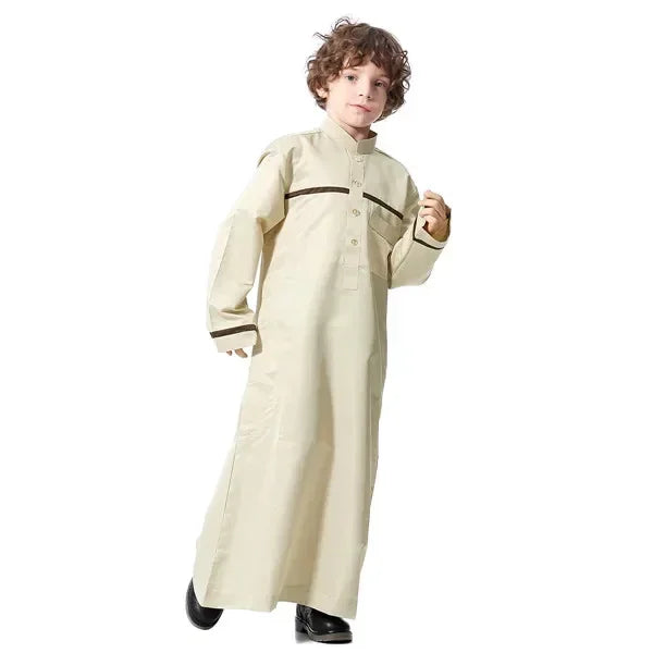 Elegant Arab Jubba Boys Robe for Ramadan & Eid ATHLEXES