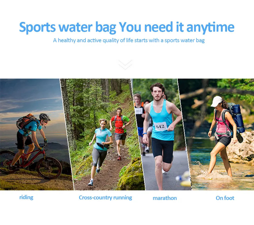 HydraFlex 500ML Folding Sports Water Bottle ATHLEXES
