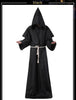 Medieval Monk Cowl Robe Halloween Cosplay Cloak ATHLEXES