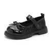 Chic Bowknot Leather Mary Jane Shoes for Girls ATHLEXES