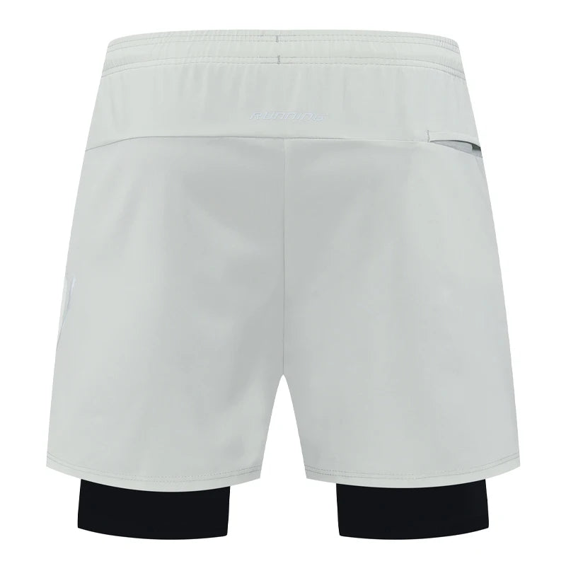 QuickDry 2-in-1 Zippered Gym Shorts for Men ATHLEXES