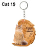 Heartfelt Dog Angel Pendant Keychain ATHLEXES