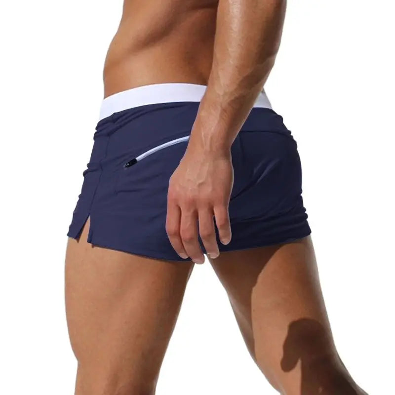 AquaStyle Low Waist Surf Trunks for Men ATHLEXES