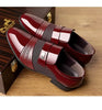 Classic Black Pointed Toe Leather Loafers for Men ATHLEXES